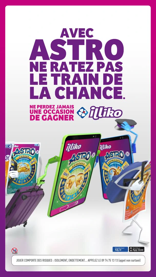 FDJ · Astro · Le train de la chance : image du film